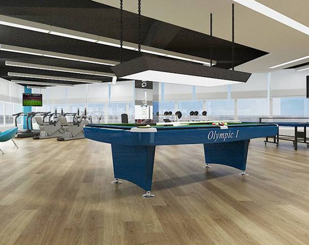 辦公室員工休閑區設計實景圖