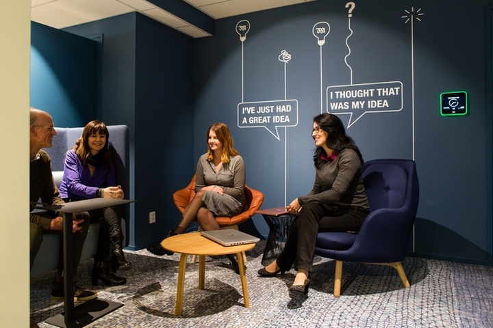 市政親民的開放式辦公室設計