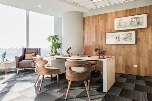 上海辦公室設(shè)計(jì)中獨(dú)立辦公室怎樣美觀？