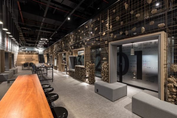 聯合辦公室裝修的外星人的辦公室